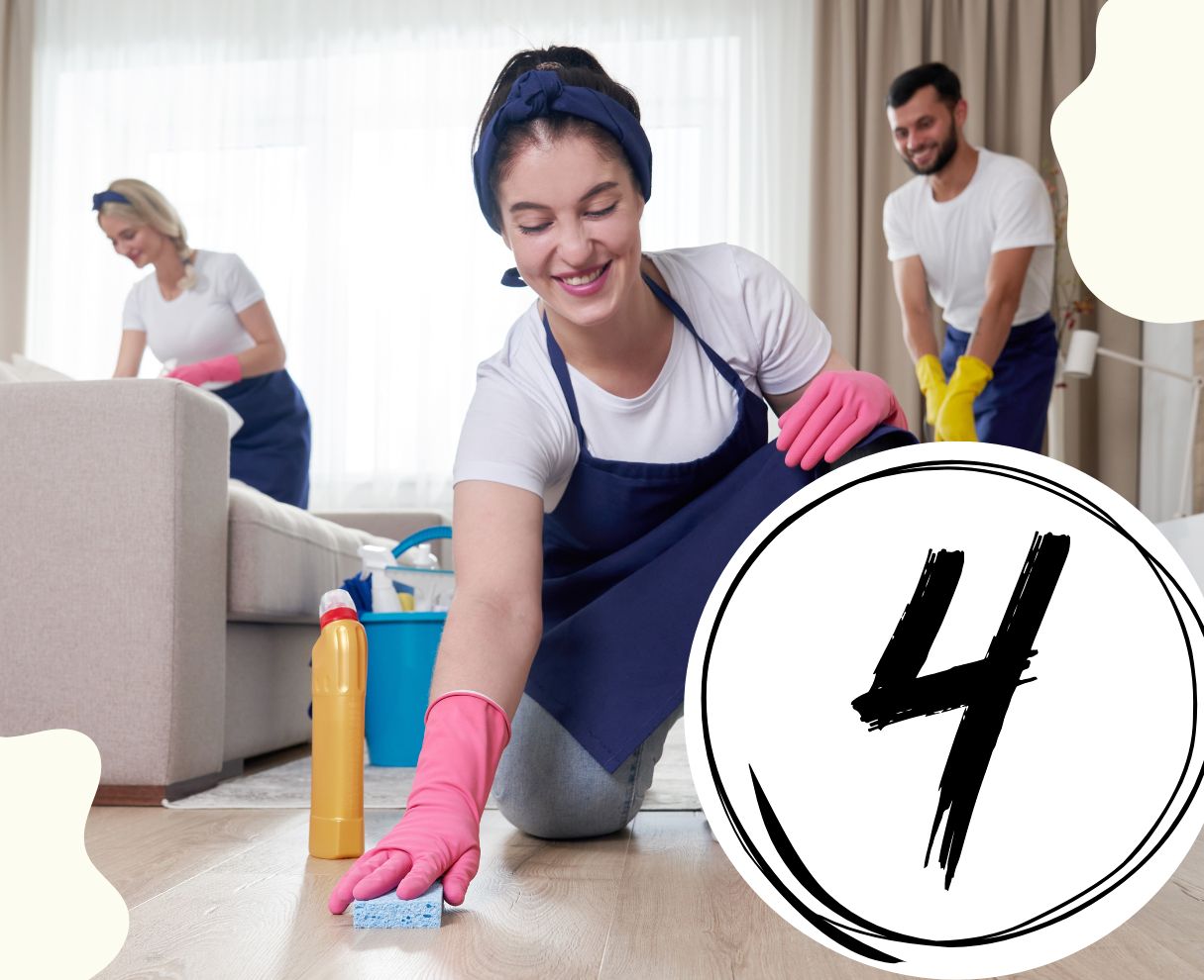 What are The 4 Types of Cleaning
