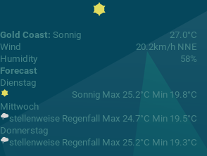 conky weather LANG=de