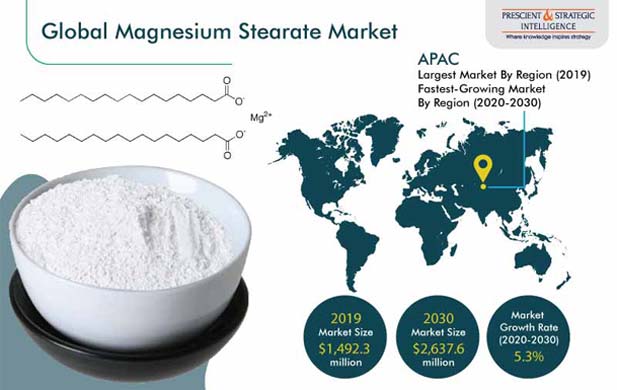 Magnesium Stearate Market Report | Industry Size, Growth, Forecast to 2020-2030