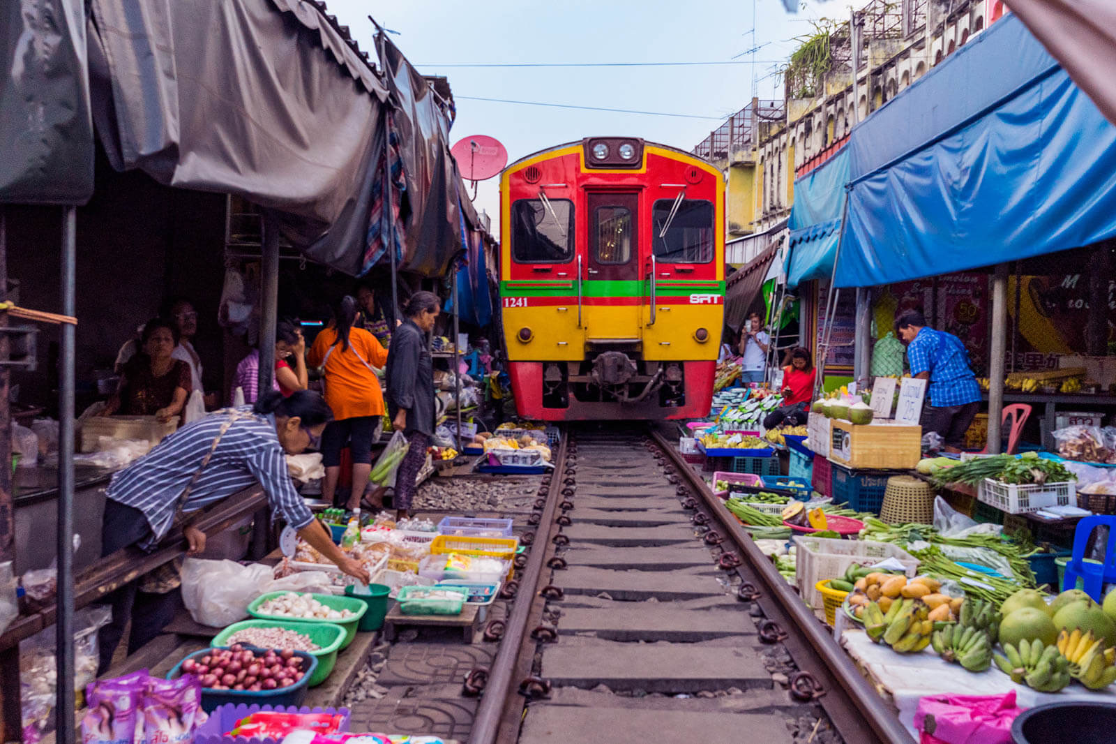 Bangkok Adventures: Train Market and Floating Market Wonders