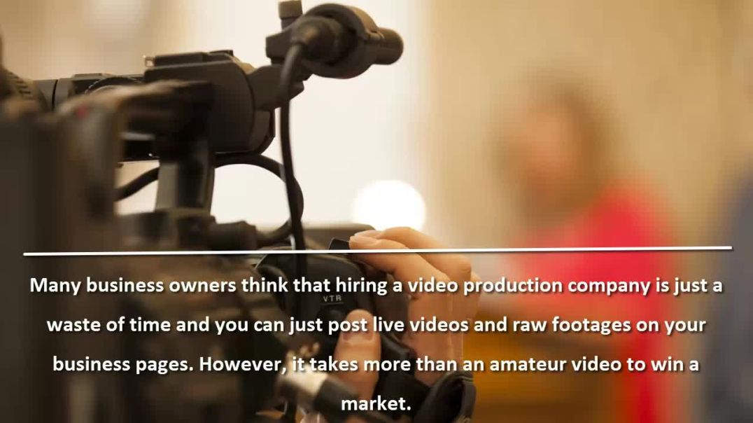 How Video Production Company can help to Scale up Your Business?- Incepte Pte Ltd. 