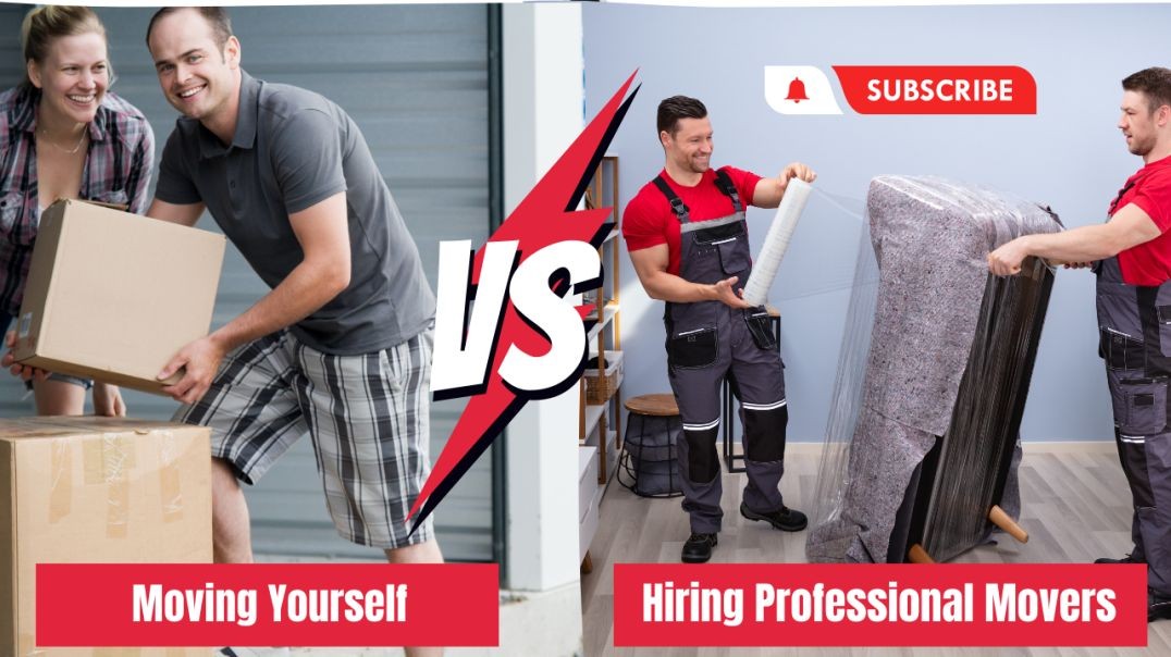 ⁣Moving Yourself Vs Hiring Professional Movers