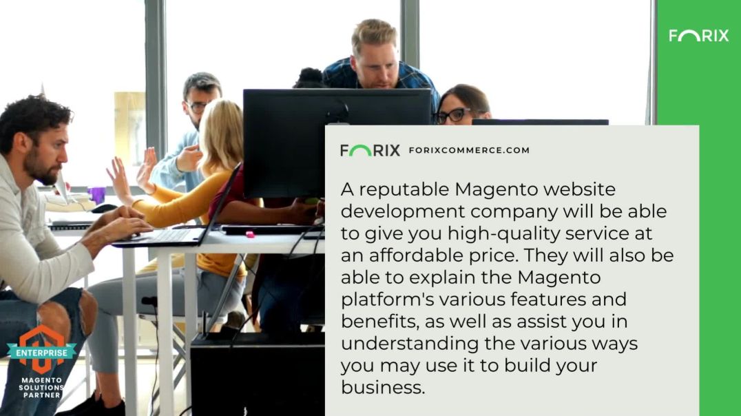 ⁣Hire Top Magento Certified Web Design Company - Forix