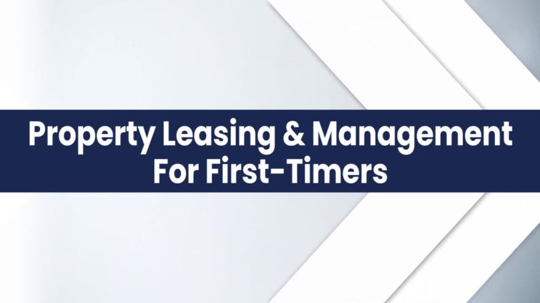 ⁣Property Leasing Management For First-Timers