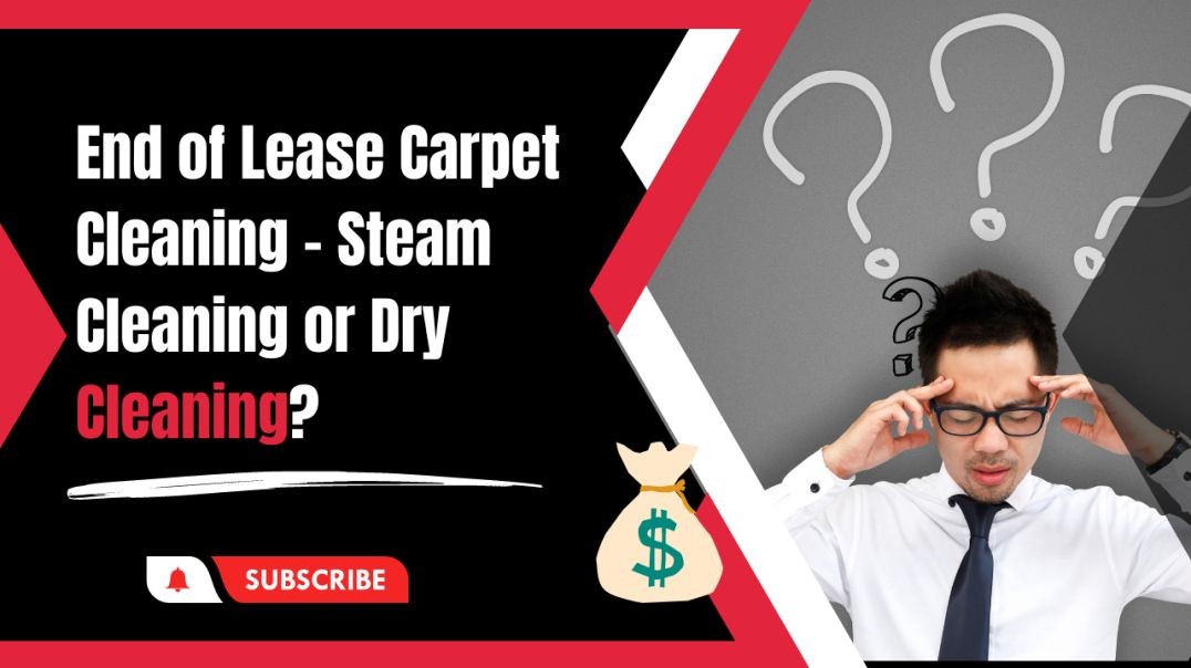 ⁣End of Lease Carpet Cleaning – Steam Cleaning or Dry Cleaning | Harry The Cleaner