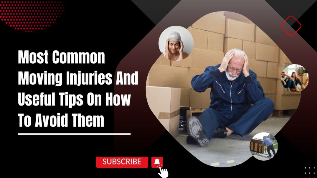 ⁣Most Common Moving Injuries And Useful Tips On How To Avoid Them | Harry The Mover