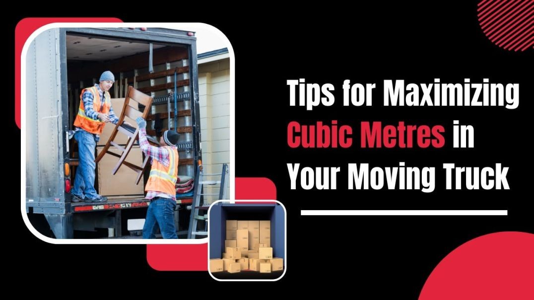⁣Tips for Maximizing Cubic Metres in Your Moving Truck | Harry The Mover