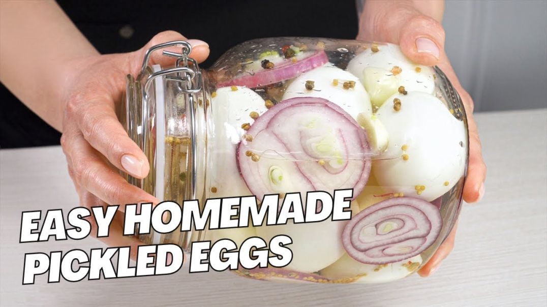 ⁣How to make PICKLED EGGS. Easy Homemade PICKLED EGGS Recipe by Always Yummy!