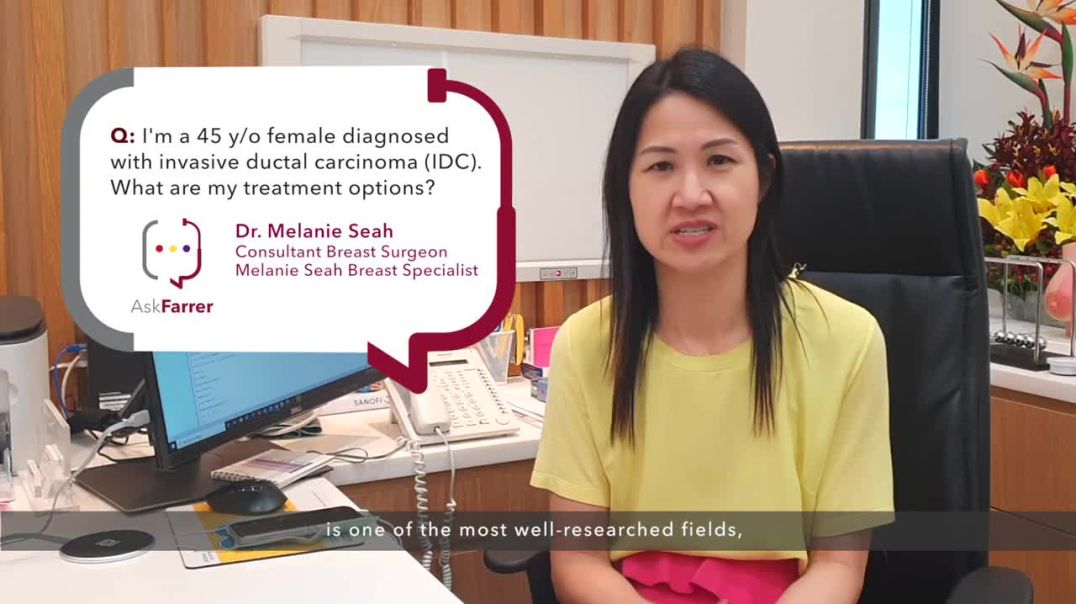 ⁣invasiveductal Carcinoma Treatment | Dr. Melanie Seah, Farrer Park Hospital Singapore