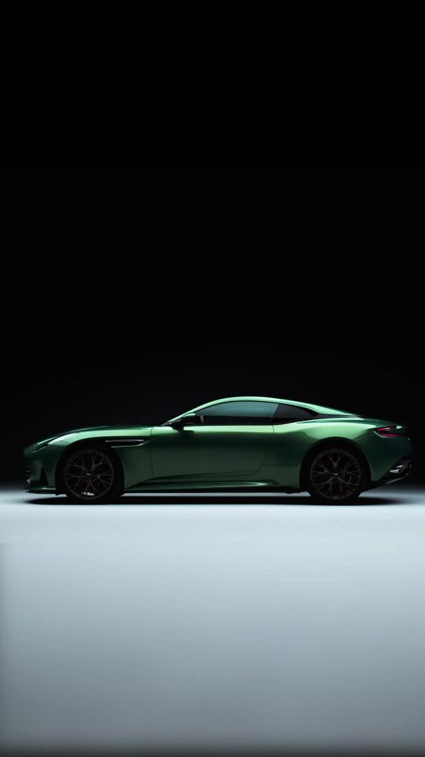 Aston Martin beautifully poised from each and every angle
