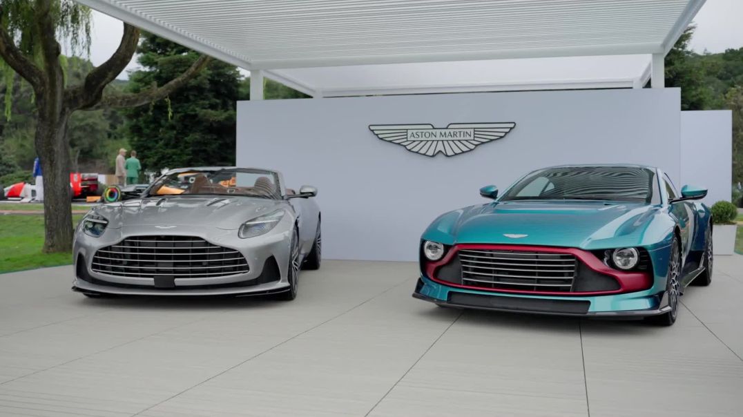 ⁣Aston Martin x Pebble Beach Concours D'Elegance