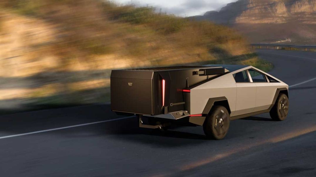 The Space Camper For Tesla Cybertruck