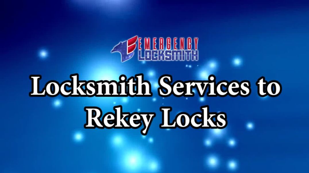 ⁣Locksmith Services to Rekey Locks | Emergency Locksmith