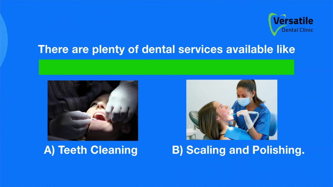 ⁣Scaling and Polishing in Dubai | Teeth Cleaning Services at Versatile Dental Clinic