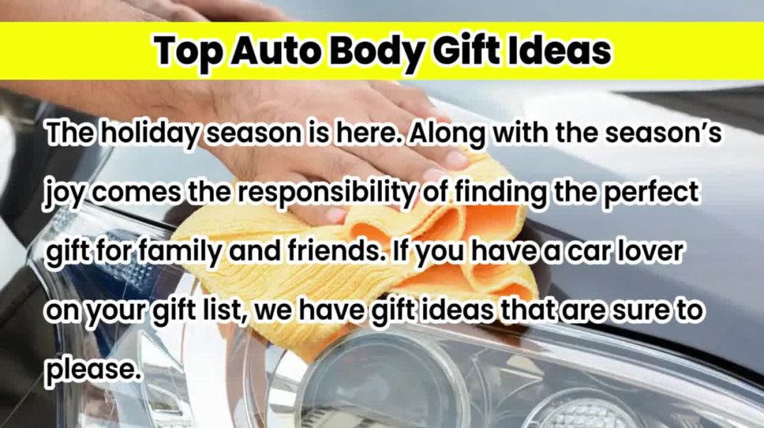 ⁣Top Auto Body Gift Ideas