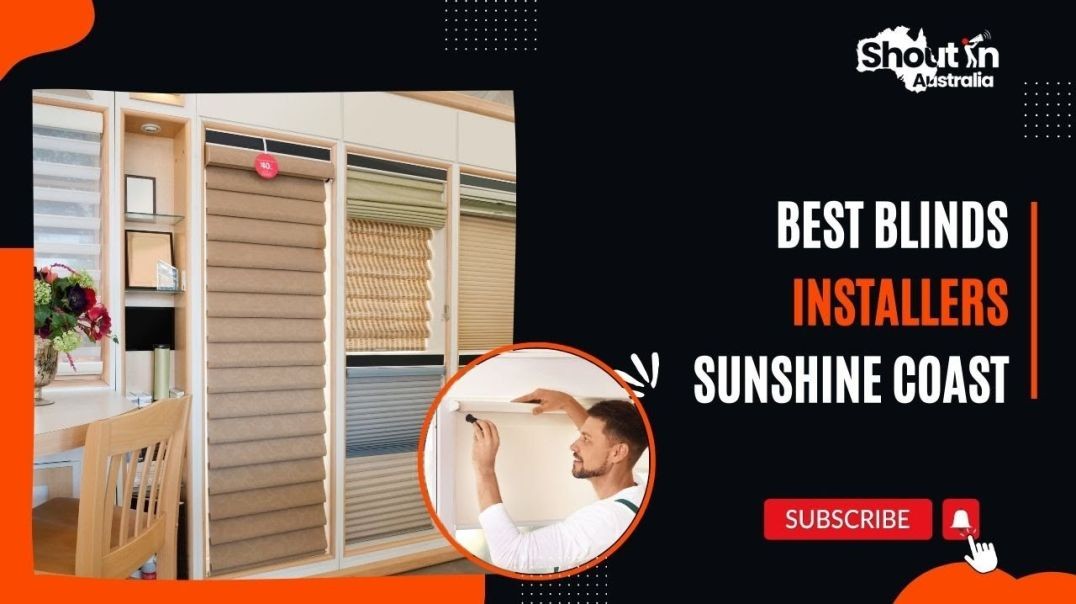 ⁣Best Blinds Installers Sunshine Coast | Shout In Australia