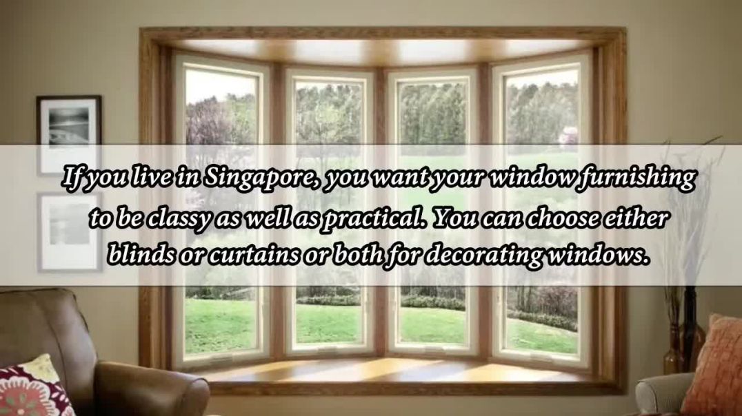 ⁣Things to Consider Before Buying Window Furnishing in Singapore