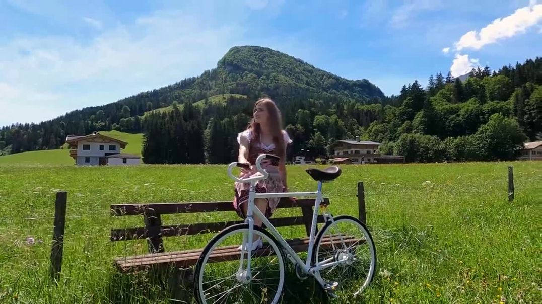 ⁣Incredible Bike Tricks 😱 Meets Beautiful Austrian Landscape 😍