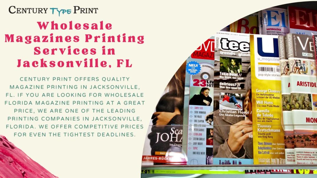 Printers Jacksonville FL | Printing Services Jacksonville, Florida – Century Type Print