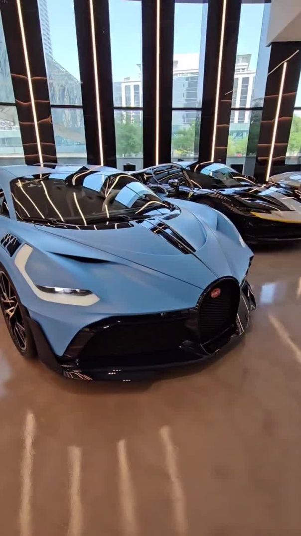 Bugatti DIVO Startup at Emirati One Motors Dubai