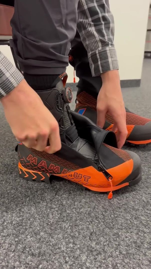 Nordwand 6000 High - crampon compatible expedition boot ASMR 🫡