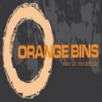 Orange Bins