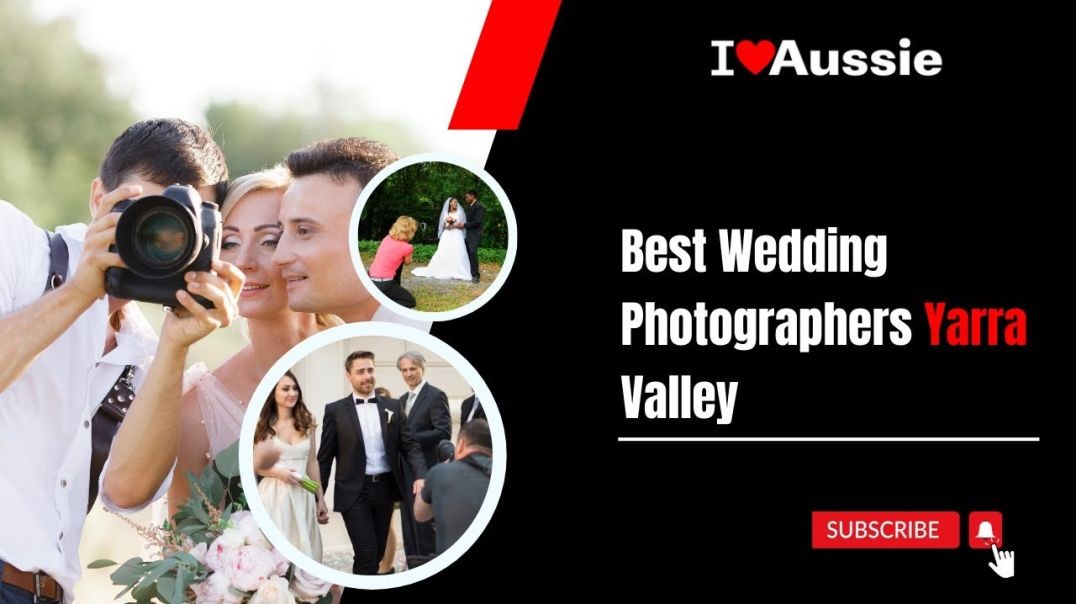 ⁣Best Wedding Photographers Yarra Valley | I Love Aussie