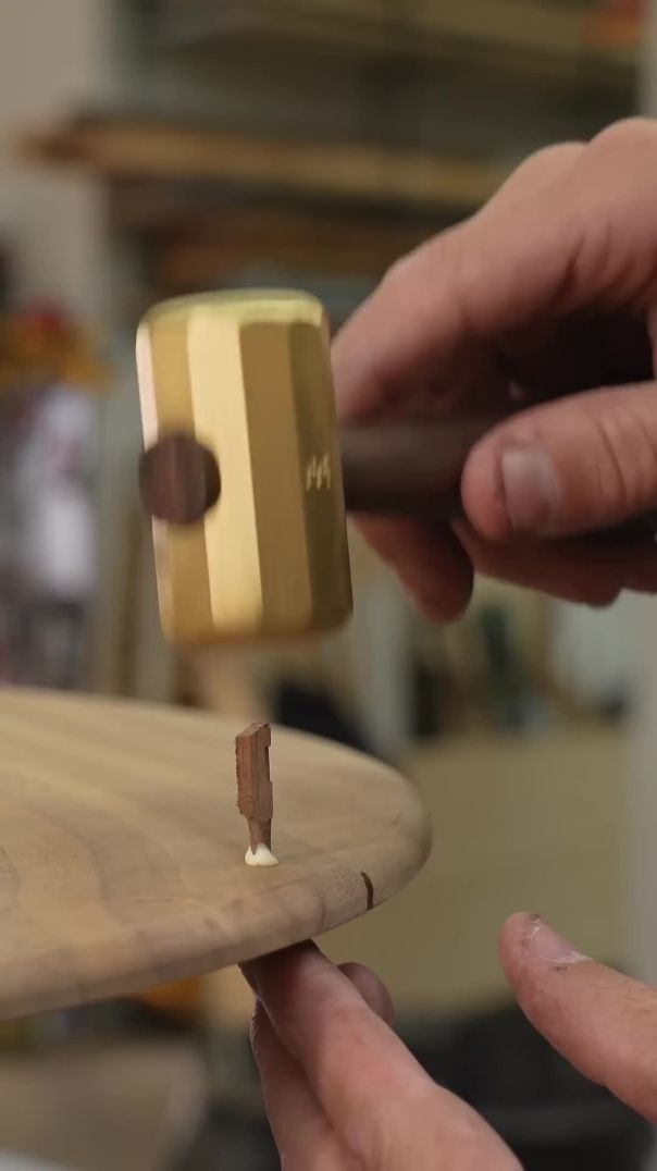 Filling holes in wood