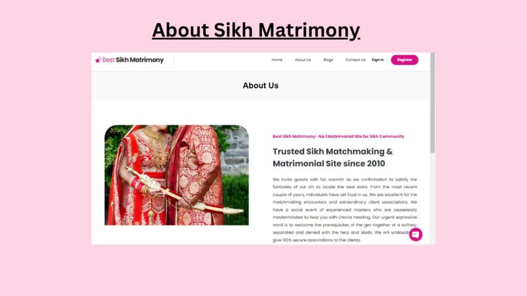 Introducing Sikh Matrimony
