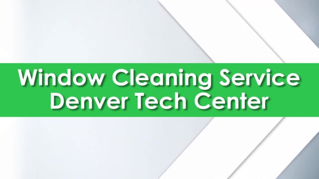 ⁣Trusted Window Cleaning Service in the Denver Tech Center