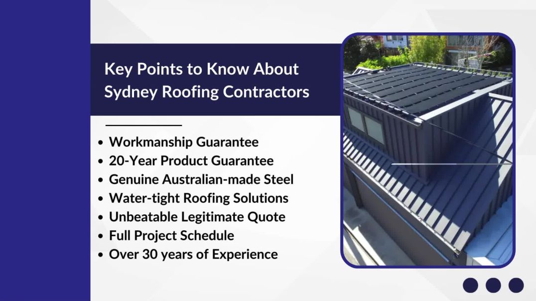 ⁣Corrugated Roofing Contractors in Sydney| Corrugated Metal Roofing Company Near Me