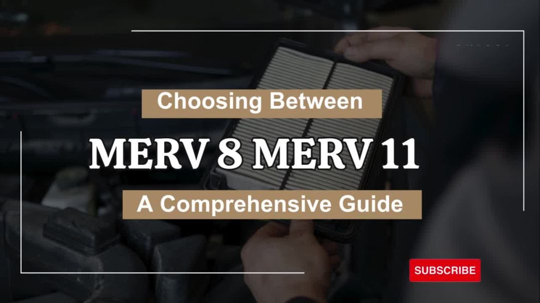 ⁣Choosing Between MERV 8 and MERV 11 Air Filters  A Comprehensive Guide