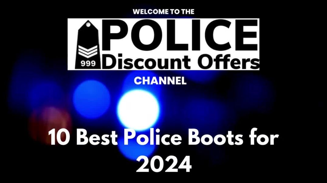 ⁣Best police boots 2024 - Get the latest Offers on Police Boots