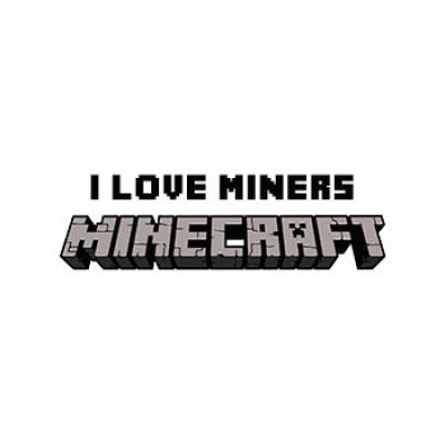 I Love Miners Minecraft Shirt