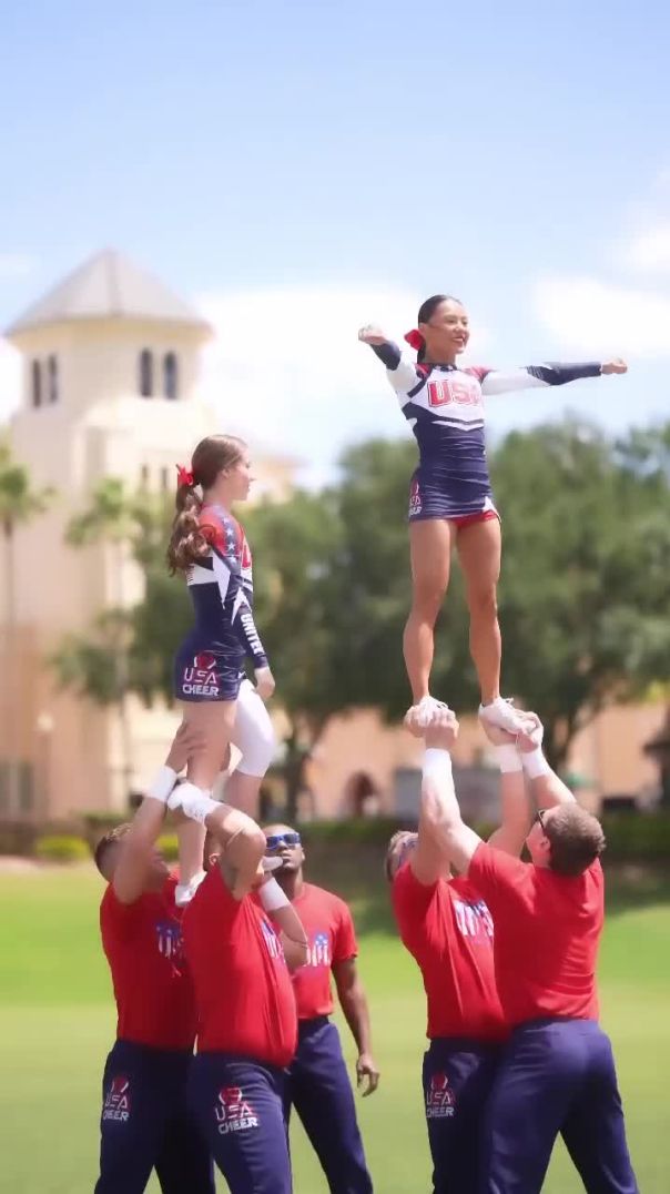 This pyramid 👀🔥 #Shorts #Cheer #Stunt