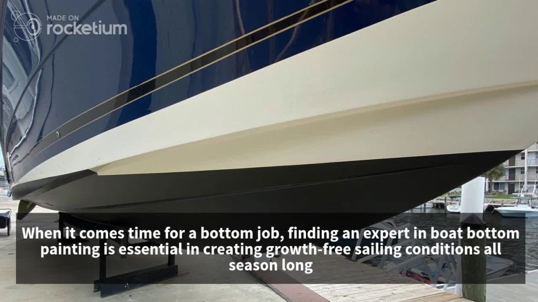 ⁣How to Find an Expert in Boat Bottom Painting