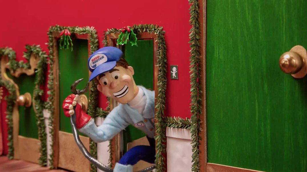 ⁣Roto-Rooter Saves Christmas | Claymation Christmas Special