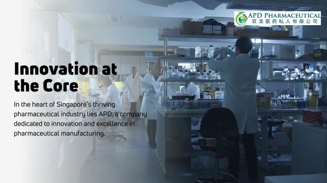 ⁣Advanced Pharmaceutical Manufacturing in Singapore - APD Pharmaceutical Manufacturing
