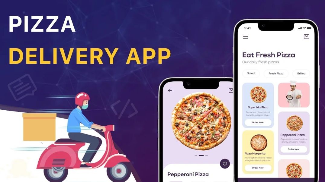 ⁣Pizza Delivery App | Pizza Ordering App | Food Ordering App | Food Delivery App