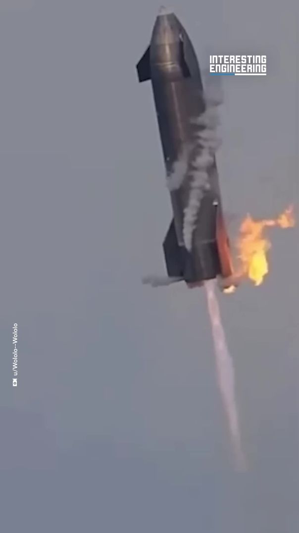 SpaceX Starship Prototype Landing