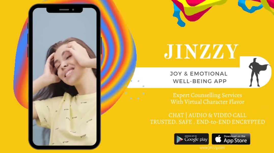 ⁣Meet JINZZY 2.0 - Joy & Emotional Well-being App