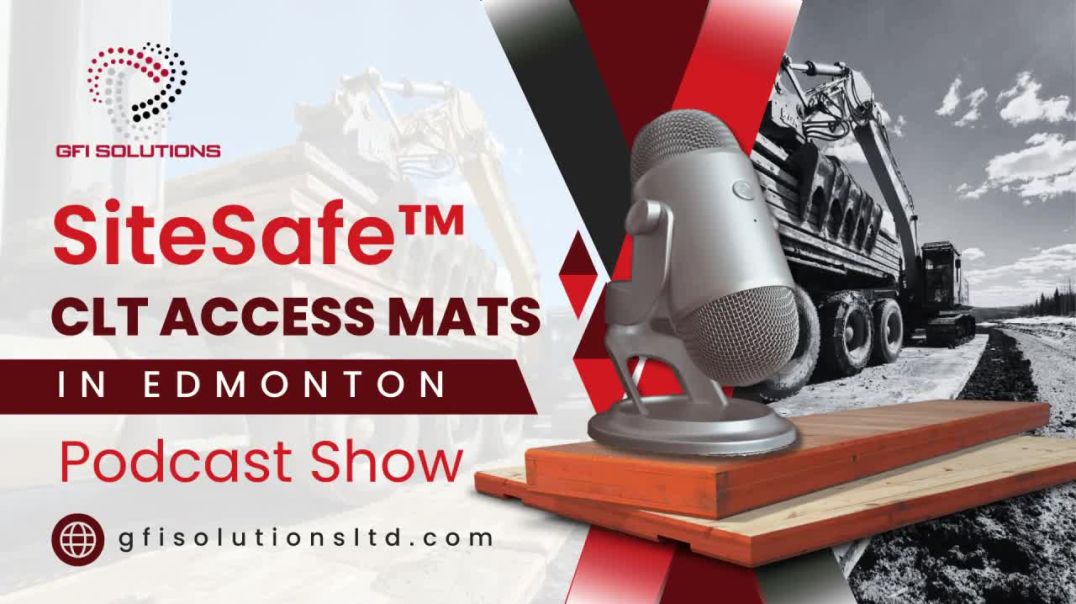 ⁣Buy SiteSafe™ CLT Access Mats in Edmonton|Top Quality SiteSafe™ CLT Access Mats