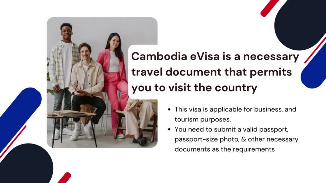 ⁣Cambodia eVisa Requirements| Trouble-Free Visa Application Process| Get Cambodia eVisa