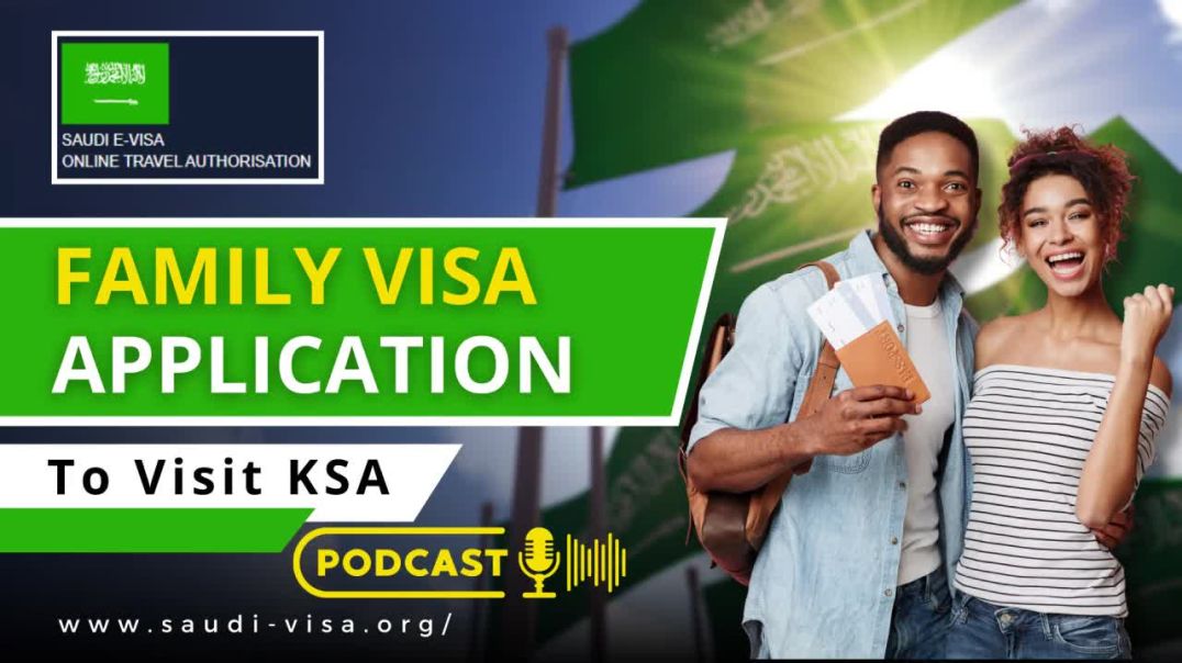 ⁣Family Visa Application to Visit KSA| Saudi Arabia Family eVisa| Saudi Arabia Online Visa