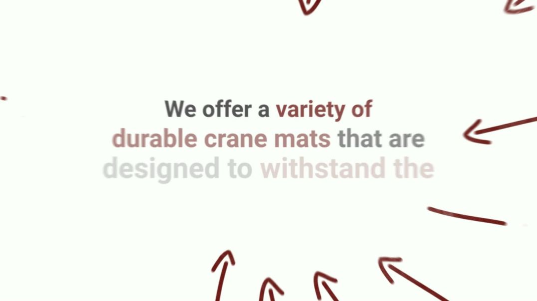 ⁣Crane for Mats Online| Crane Mats Online