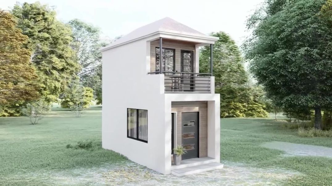 (3x6 Meters) Tiny House Design | Small 1 Bedroom House