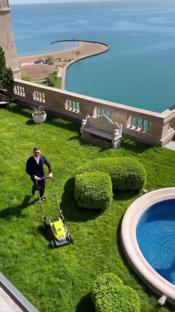 Mowing on a $8.5M Penthouse!