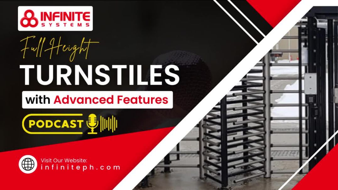 ⁣Full Height Turnstiles with Advanced Features| Modern Security Solutions| Top Turnstile Supplier