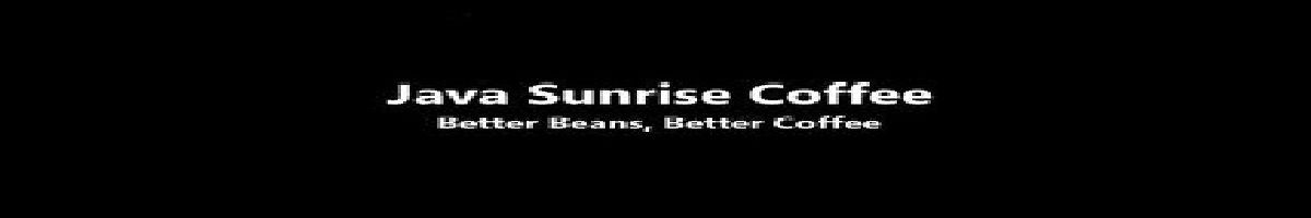 Java Sunrise Coffee