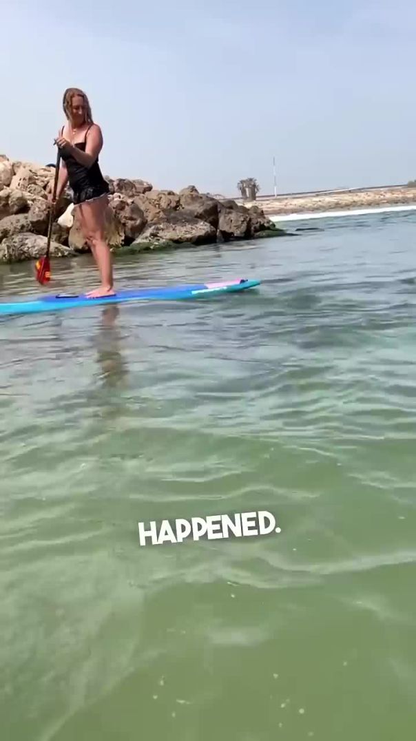 They couldn’t believe this happened to them in the ocean 😱